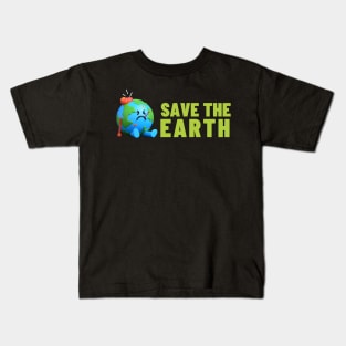 Save The Earth, Save The Planet Kids T-Shirt